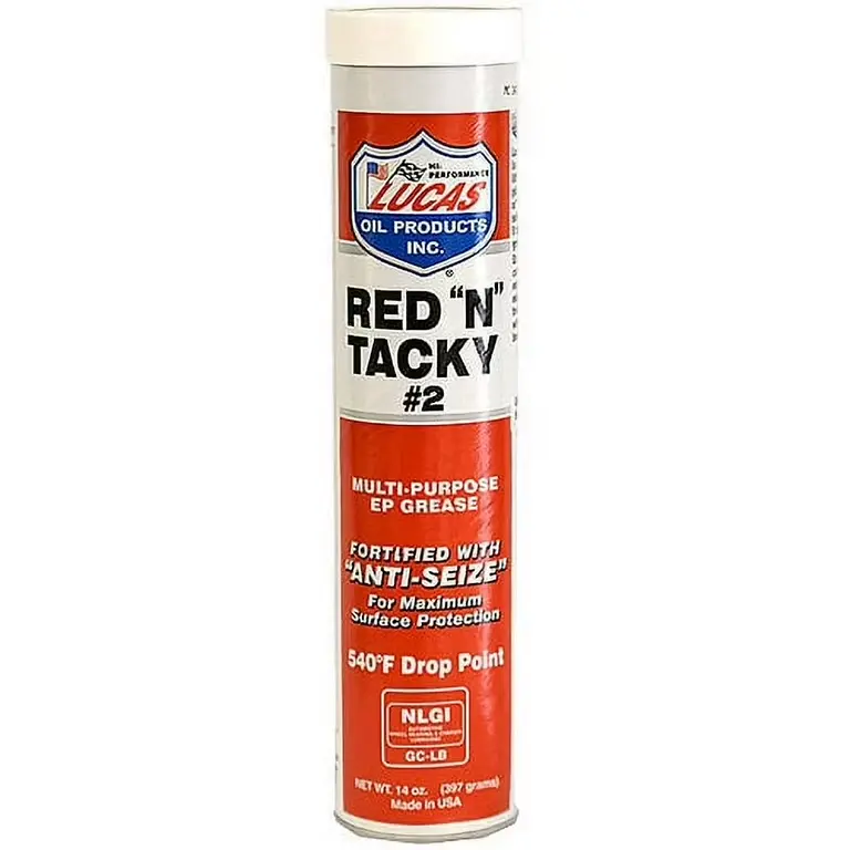 Grasa Alto Rendimiento Lucas Oil (Red N Tacky Grease 14.5 oz)