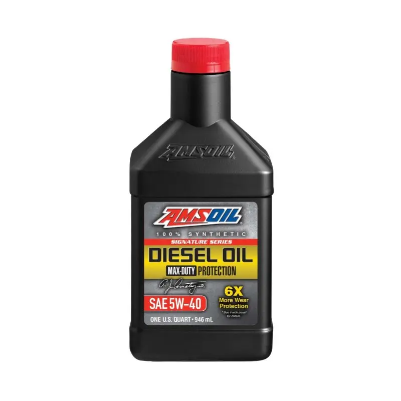 AMSOIL 5W40 SIGNATURE MAX DUTY PROTECTION 6X (1 Cuarto)