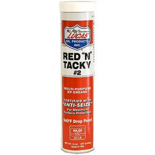 [10005] Grasa Alto Rendimiento Lucas Oil (Red N Tacky Grease 14.5 oz)