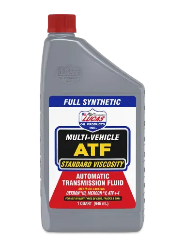 [11255] Aceite multi vehiculo ATF, DEXRON, MERCON, NISSAN MATIC-S, MULTI VEHICLE TOYOTA 1/4 de galón Lucas OIL