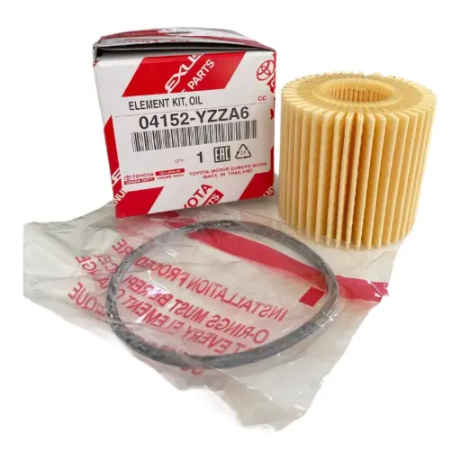 [04152-YZZA6] Filtro de aceite TOYOTA COROLLA ELEMENTO GENUINO 09-16