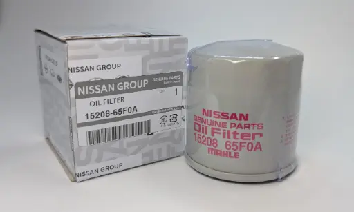 [15208-65F0A] Filtro de aceite NISSAN SENTRA/VERSA GENUINO 07-12