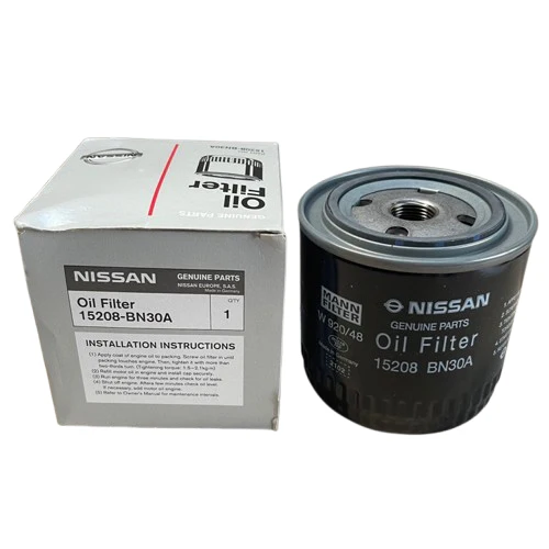 [15208-BN30A GENUINO] Filtro de aceite NISSAN NAVARA/XTRAIL/FRONTIER/URBAN YD25 05/15 D40/D22 GENUINO