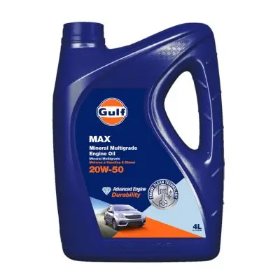 [GULF 20W50 SS SP GL] GULF MAX ULTRA GDI 20W-50 SP GL (1 Galón)