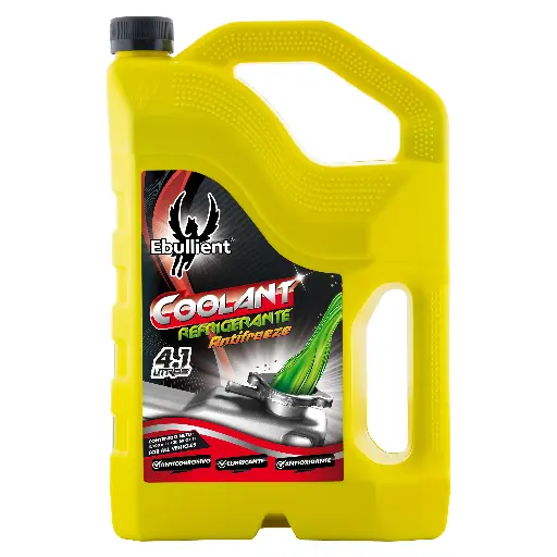 [EBU-0038] EBULLIENT COOLANT AMARILLO REFRIGERANTE 1 GALON